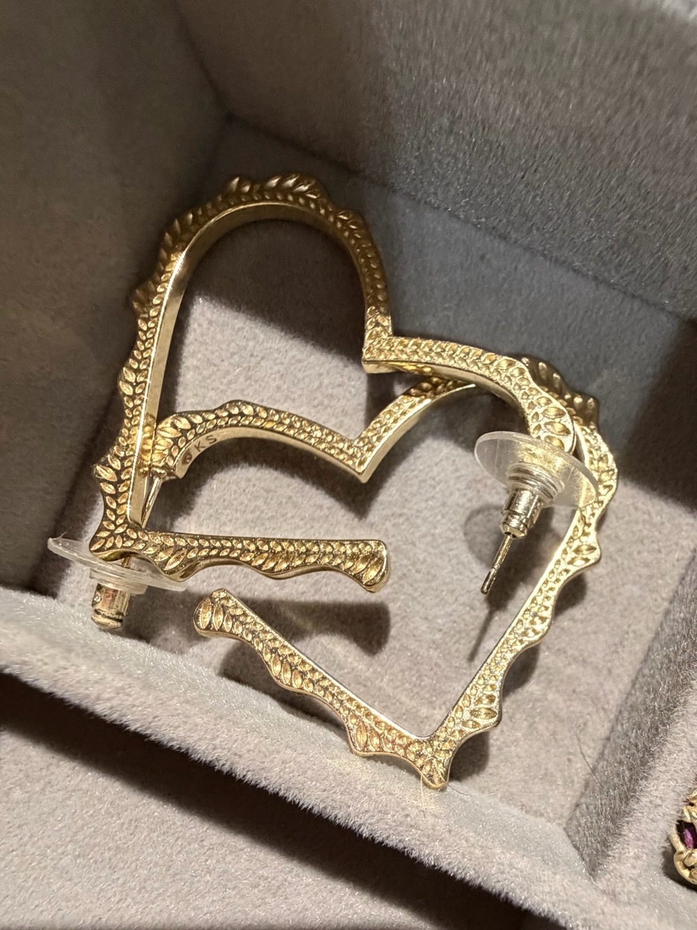 Kendra Scott Sophee Heart Hoop Earrings